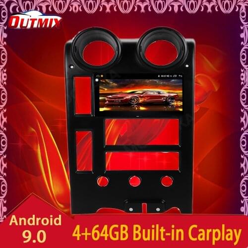 Tesla style Android 9.0 vertical screen Car multimedia player for Hummer H2 2004-2009 Audio Radio stereo GPS Navi wifi head unit