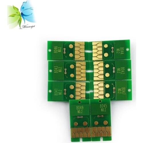 Winnerjet chip for Epson SureColor P6000 P8000 printer with 9 colors (American version)