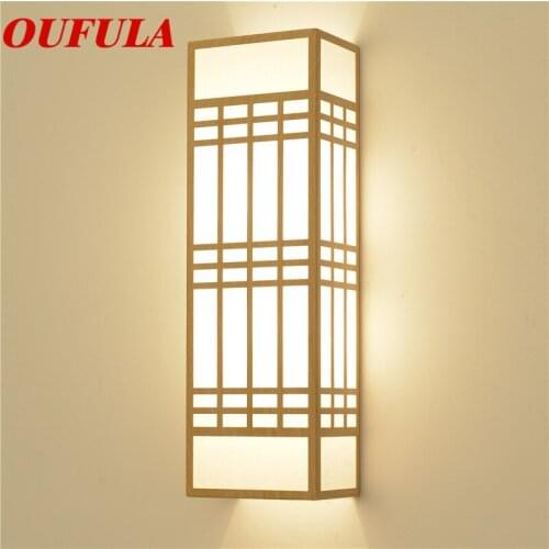 OUFULA Indoor Wall Lamps Fixture Modern LED Sconce Contemporary Creative Decorative For Home Foyer Corridor Bedroom