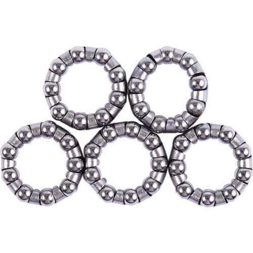 Hot-Bicycle 9 ball bearings 5 pieces mountain bike Ball bearing Axle