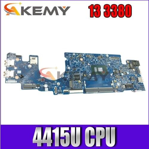 For DELL Latitude 13 3380 Laptop Motherboard CPU 4415U 16824-1 CN-04KCV2 04KCV2 4KCV2 Tested 100% work