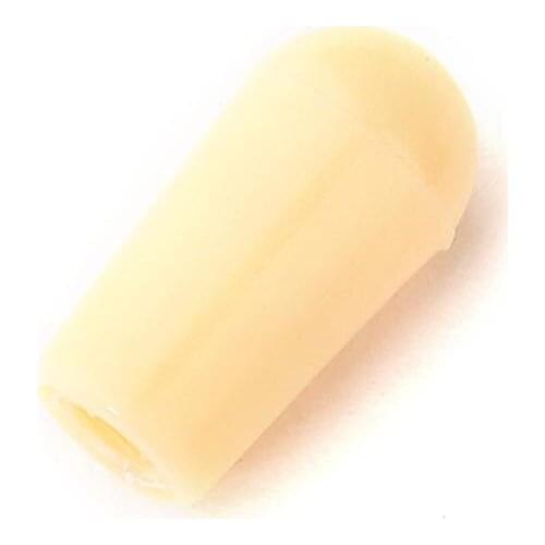 Musiclily Metric 3 Way Guitar Toggle Switch Tips, Cream (5 Pieces)