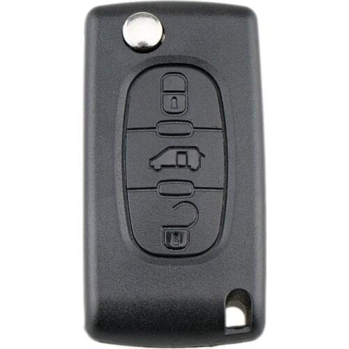 Fits for Peugeot Partner Citroen Berlingo Or Dispatch 3 Button Key Fob Remote Case Key Case Key Protector