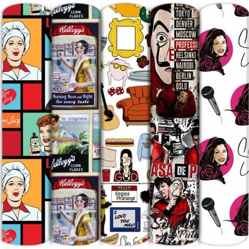 Polyester Cotton Character Fabric Patchwork For Tissue Sewing Doll Quilting Fabrics Needlework Material Home Textile,c17621