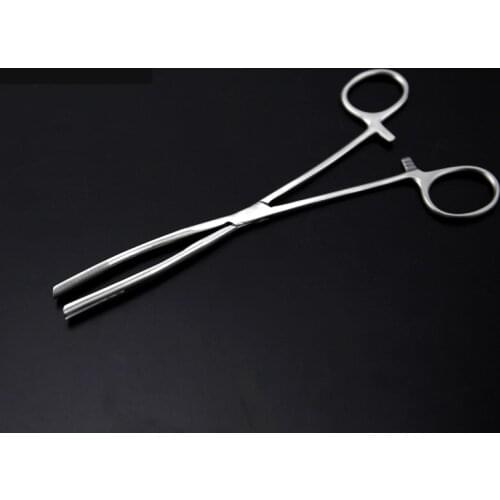 Rhinoplasty instruments, nasal prosthesis placement forceps, stainless steel bulking placement device, prosthesis introduction d