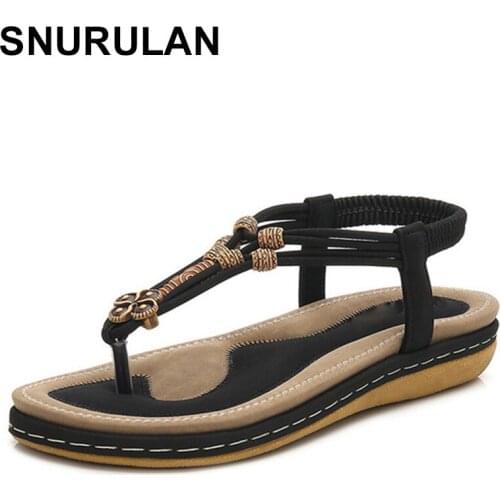 SNURULAN Womens sandals; 2019 collection Hot Sales womens shoes; womens shoes with thick soles; summer beach shoes