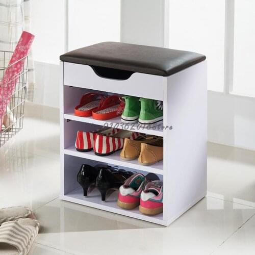 Entrance Shoes Changing Stool Storage Stool Sofa Stool Living Room Shoes Cabinet Household Creative Economy Multi Function Shoes