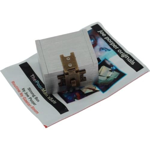 The Strong Box Joe - Magic Tricks Props gimmicks Stage,Close Up,Mentalism Magie Comedy,IllusionsMagia Toys Professional coin