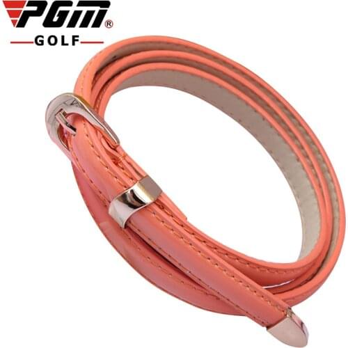 7 Colors PGM Premium Golf Belt Women Fashionable Wild Decoration Japanese Buckle Slim Belt Sports Belt Golf Accessories One Size