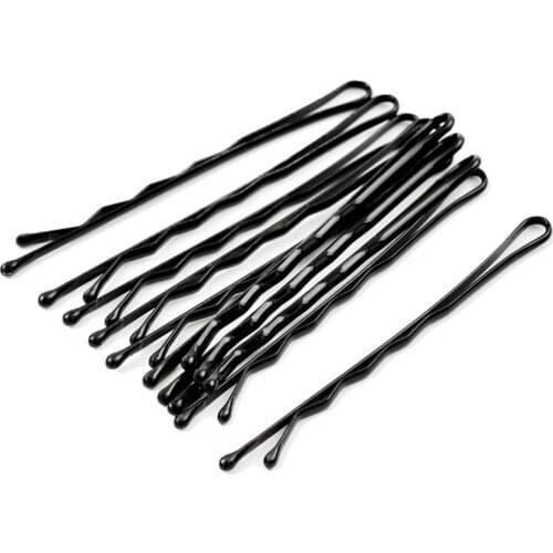 60pcs/card black hair clip Professional makeup hair maker accessory round toe bobby pins Tool Tools Hot Sale