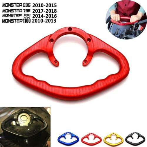 For Ducati Monster 796 797 821 1100 / S / R Motorcycle Accessories Handheld Fuel Tank Armrest Passenger Handle