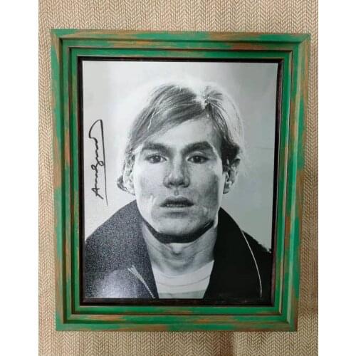 Andy Warhol autographed photo signed 8*10 inch reprint version prints 032021