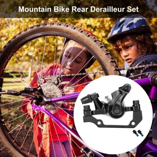 Mountain Bike Rear Derailleur Universal Cable Disc Brakes Set Disc Brakes Electric Car Caliper Set Modified Accessories