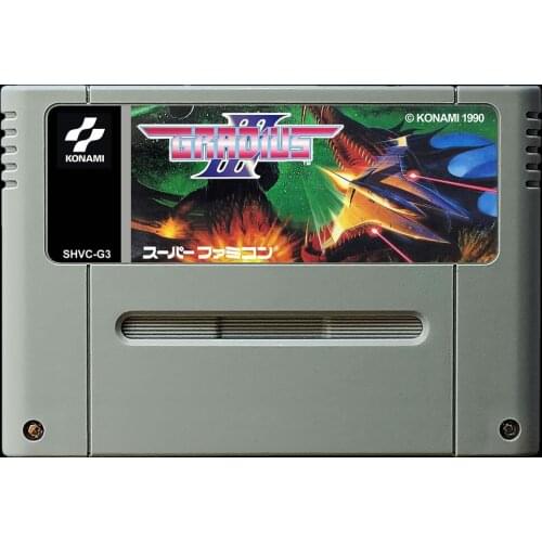 Game cards : GRADIUS III 3 ( Japanese NTSC Version!! )