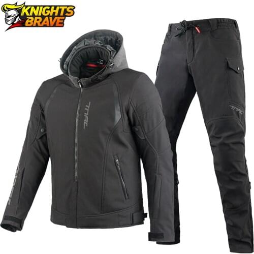 Motorcycle Jacket Men Reflective Gears Winter Waterproof Motor Motocross Jacket Motorbike Riding Clothing Protective Jacket