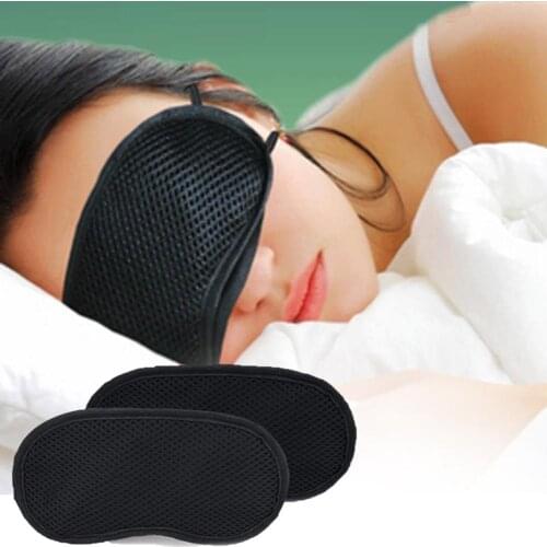 Joylife Bamboo Charcoal Cotton 3D Sleeping Eye Mask Nap Travel Eye Shade Rest Aid Blindfold Cover Soft Eye Relax Patch