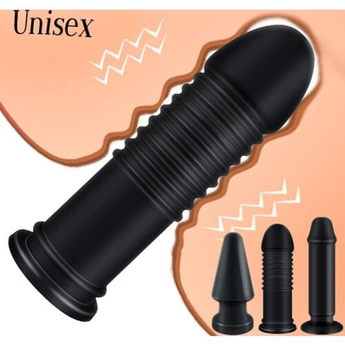 Unisex Huge Anal Plug Prostata Massage Big Butt Plug BDSM Anus Expansion Stimulator Erotic Anal Dildo Sex Toys For Women Men Gay