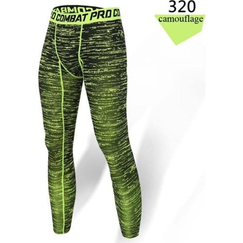 New 2020 Mens sports tights Quick-drying breathable pro compression exercise Ankle-Length pants basketball training leggings