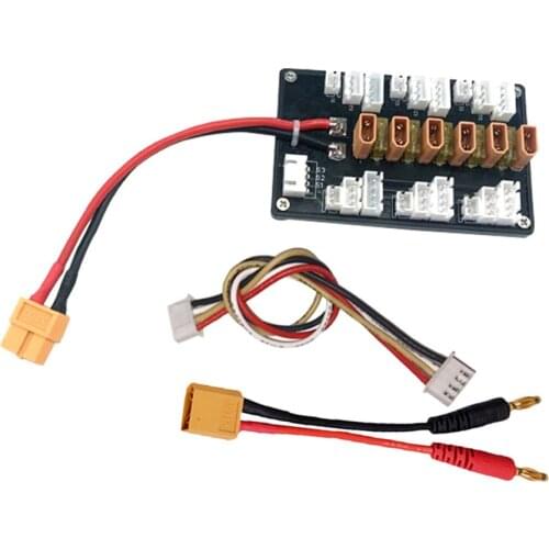 Parallel Balance Charger Charging Board 1-3S XT30 With JST Plug&Cable Replacement For IMax B6 LiPo Battery