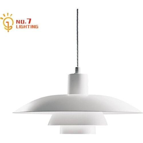 Danish Design PH3 Pendant Lights Modern Led E27 White Suspension Luminaire Home Decor Restaurant Living/Dining Room Bedroom Cafe