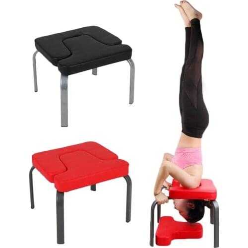Yoga Aids Workout Chair Headstand Stool Multifunctional Sports Exercise Bench Fitness Equipment Superior Pressure Resistance