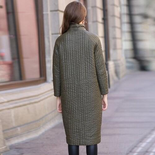 Genuine Jackets Women Real Sheepskin Leather Warm Down Cotton 2020 High Quality Long Coats Ladies MF342