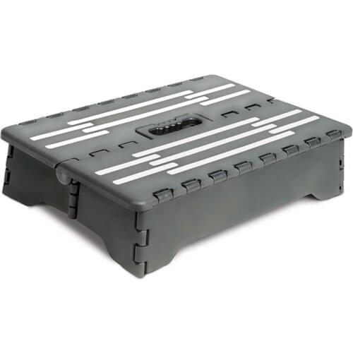 1pc Professional Portable Folding Half Step Stool Ladder For Elderly Pregnant Bathroom Outdoor