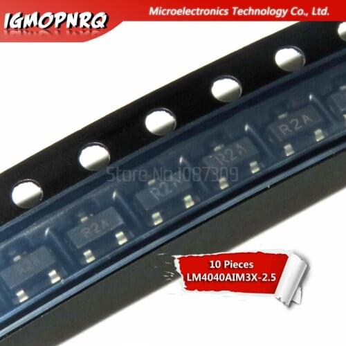 10PCS LM4040AIM3X-2.5 SOT23 LM4040AIM3XI SOT-23 LM4040A LM4040 Voltage Reference