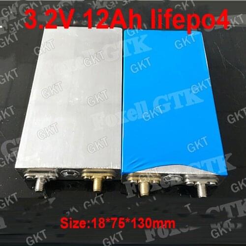 4pcs lifepo4 3.2v 12ah battery 3.2v 10ah lipo power batteries for 24v 36 48v 12ah battery pack ebike Power Tools Golf Cart