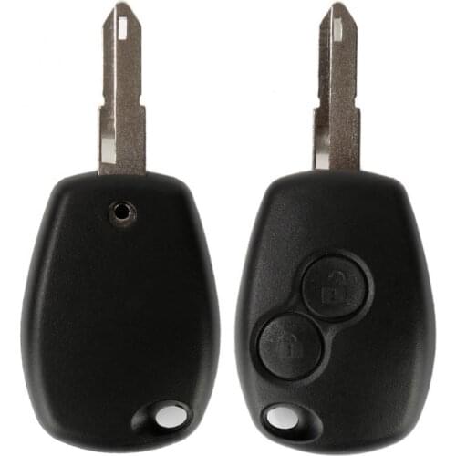 Car Key Case 2 Buttons Car Remote Key Shell Case For Renault Duster Clio DACIA 3 Twingo Logan Sandero Modus For Nissan