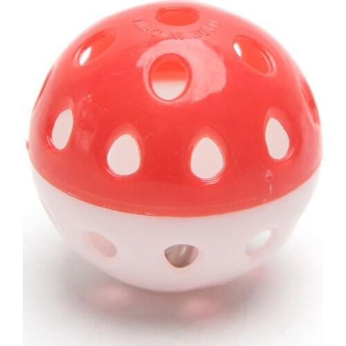 Pet Parrot Toy Bird Hollow Bell Ball For Parakeet Cockatiel Chew Fun Cage Toys 090C for bird toy