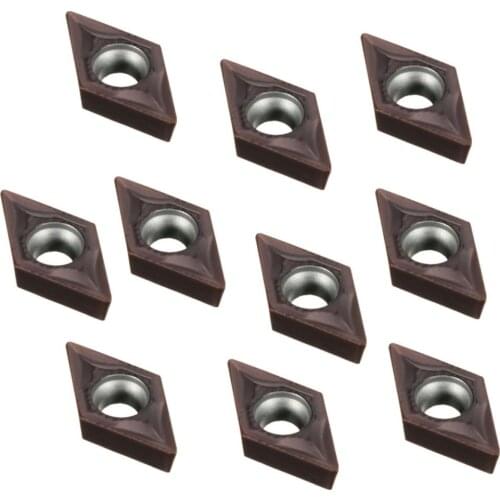 10 Pieces DCMT070204 YBC205 Carbide Swivel Inserts, Safety Sheet