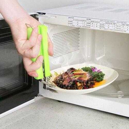 Picnic Pot Anti-Hot Clip Holder Clamp Anti-scraping Lifter for Bowl Dish Kitchen Microwave Oven SCVD889