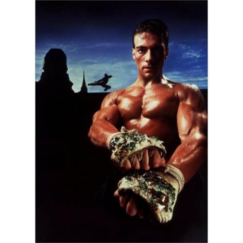 Kickboxer Van Damme Movie Art print Silk poster Home Wall Decor