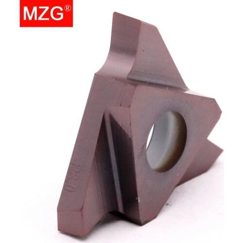 MZG GBA43R330 GBA43R450 ZM856 Stainless Steel Shallow Grooving Cutter CNC Lathe Cutting Tools Triangle Solid Carbide Inserts
