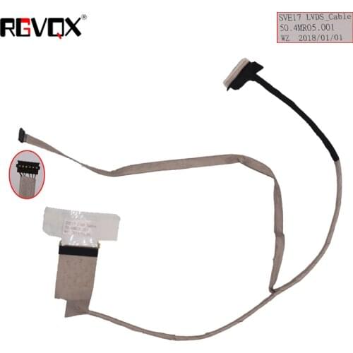 New Laptop LCD Cable For Sony SVE17 SVE171 SVE171A SVE171B1 Z70 PN: 50.4MR05-011 50.4MR05.001 Screen LVDS Connector