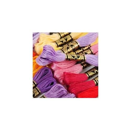 Oneroom Pure Cotton French DMC Floss Cross Stitch Floss Thread Yarn 8.7Yard/pcs