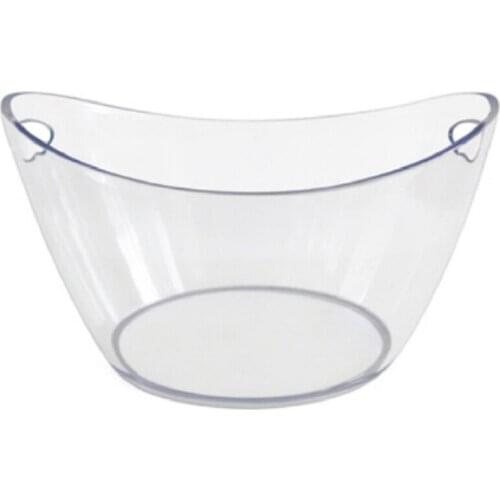 Transparent Ingot Ice Bucket Champagne Red Wine Acrylic Beer Bucket
