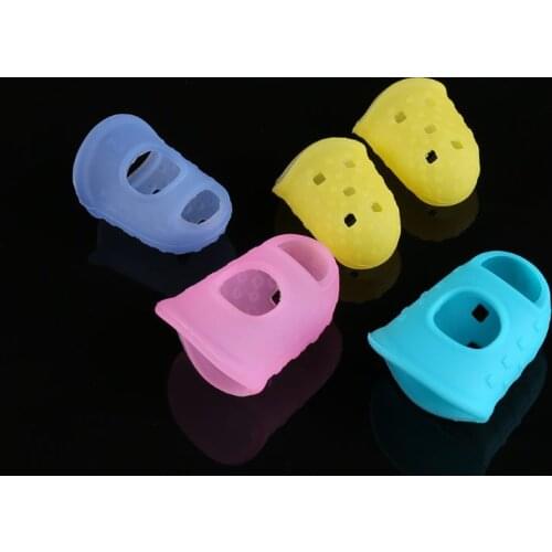 Finger Insulation Silicone Sleeve Case Cover Fingertip Anti-Slip Thermal Protection 3D Printing Pen