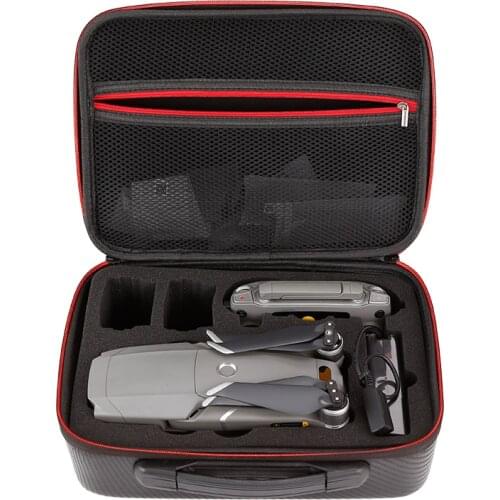 DJI Mavic 2 Pro Zoom Drone Storage Bag Mavic 2 Carrying Case PU Shoulder Bag for Handbag Protective Bag Backpack Drone Box