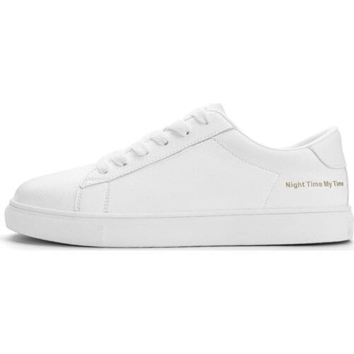 Summer Autumn Fashion Women Shoes Cross Lace Up Casual Student Flat Bottom White Womens Shoes