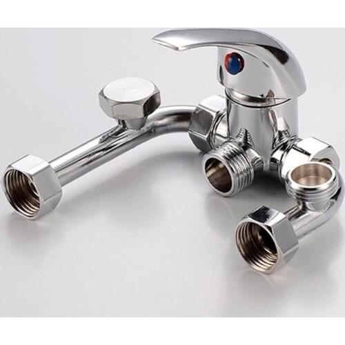 U-type water mixing valve of electric water heater cold and hot mixing valve shower faucet electric water mixing valve