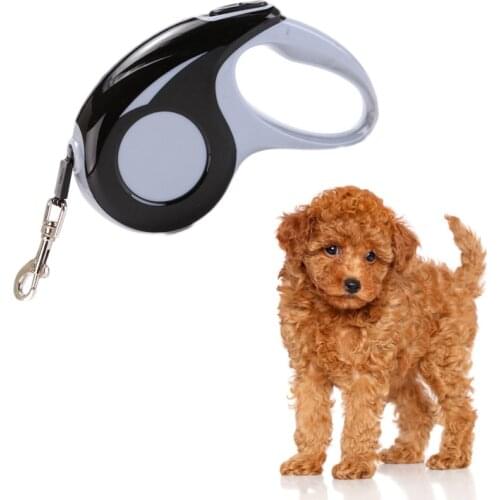 Retractable Automatic Rope Dog Telescopic Leash Training Puppy Extending Traction Rope Walking Leashes Dog Collar Belt /5m