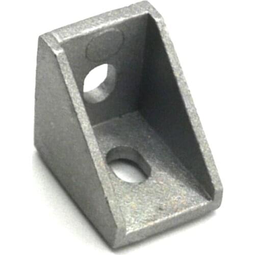 20pcs 1515 Corner Angle L Brackets Connector Fasten connector for aluminum profiles Fittings