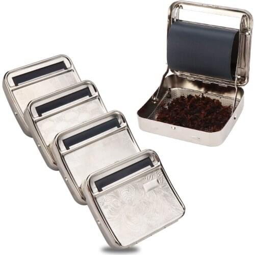 70mm Rainbow Rolling Machine Tobacco Roller Cigarette Case Manual Tobacco Roller Cigarette Rolling Smoking Machine Tool