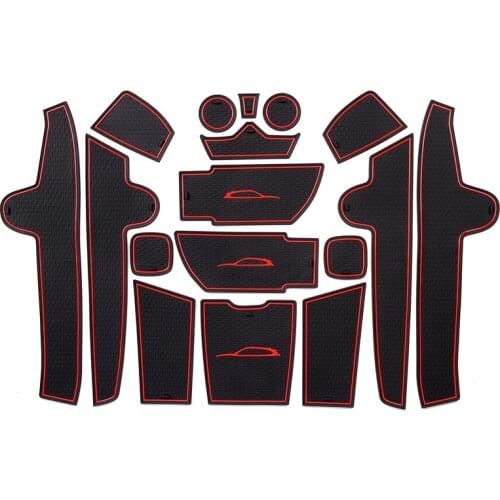 For BMW X1 F48 2015-2021 Car Mats Rubber Mat Door Groove Mat Interior Accessories Automobiles Parts t mall decor solaris