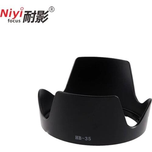 1pcs HB-35 Camera Bayonet petal Lens Hood Reversible suit for nik&n AF-S DX 18-200mm f/3.5-5.6G ED VRII lens hood