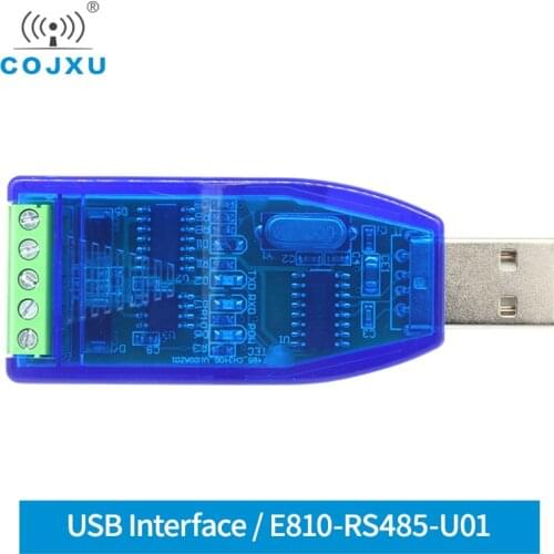 CH340 USB to RS485 converter USB RS485 Test Board for UART Wireless Serial Port Modem E810-RS485-U01