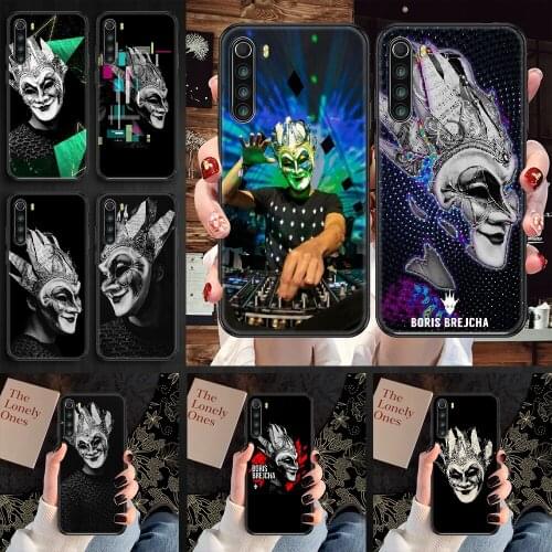DJ Boris Brejcha Phone case For Xiaomi Redmi Note 7 7A 8 8T 9 9A 9S 10 K30 Pro Ultra black luxury shell trend prime silicone