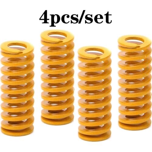 CREALITY 3D Printer 4PCHotend Part Ender-3 V2/Ender-3 PRO/ Ender-5 3D Printer Part Hotbed Pressure Springs For CR-6SE Printer